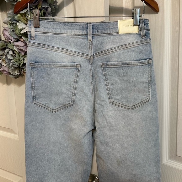 Express Slim Super High Rise Jean Stretch - Picture 6 of 12